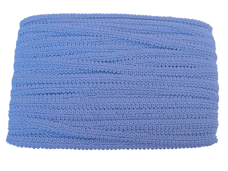 MONIDOOR 3/8 Inch Gimp Braid Trim 50 Yards for Upholstery Costume DIY Crafts (1309 White) - Image 1